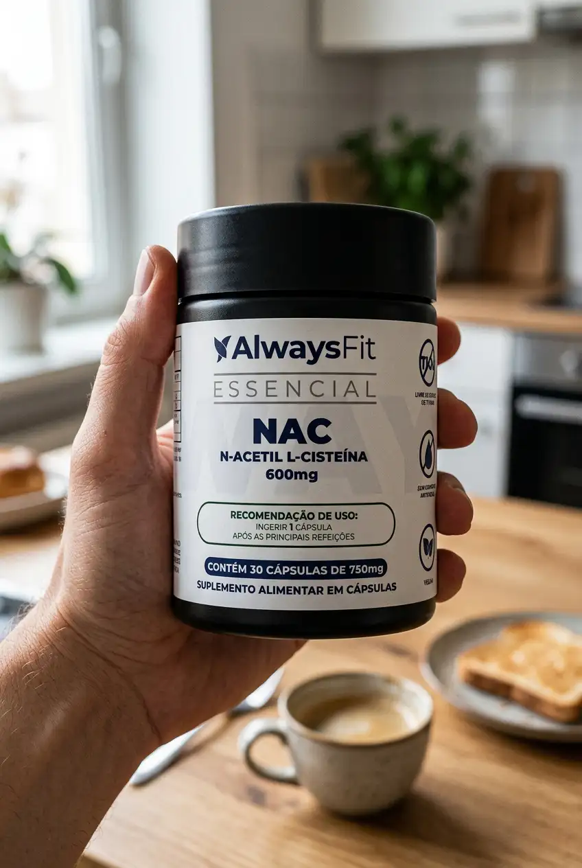 Cliente da Always Fit com o produto